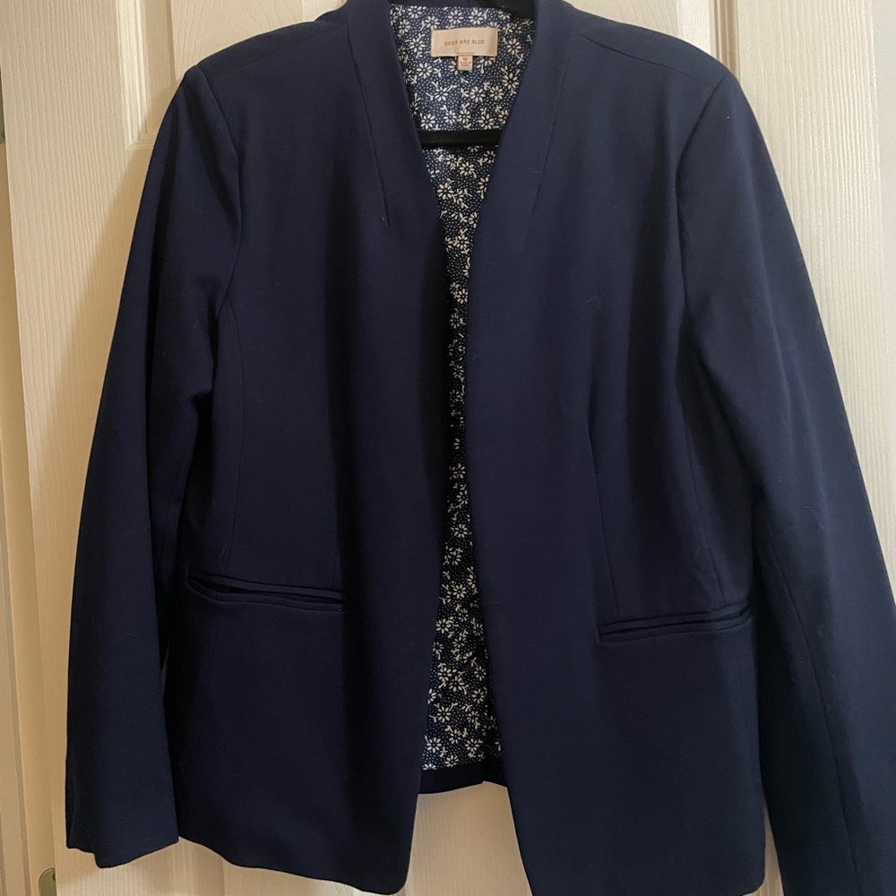 Skies Are Blue Navy Women's Jacket